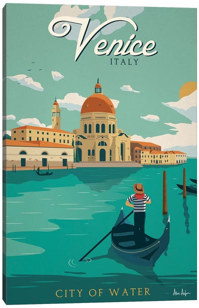 Venice Canvas Art Print - Travel Art