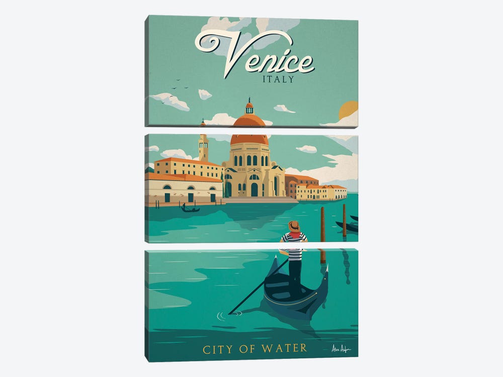 Venice by IdeaStorm Studios 3-piece Canvas Artwork