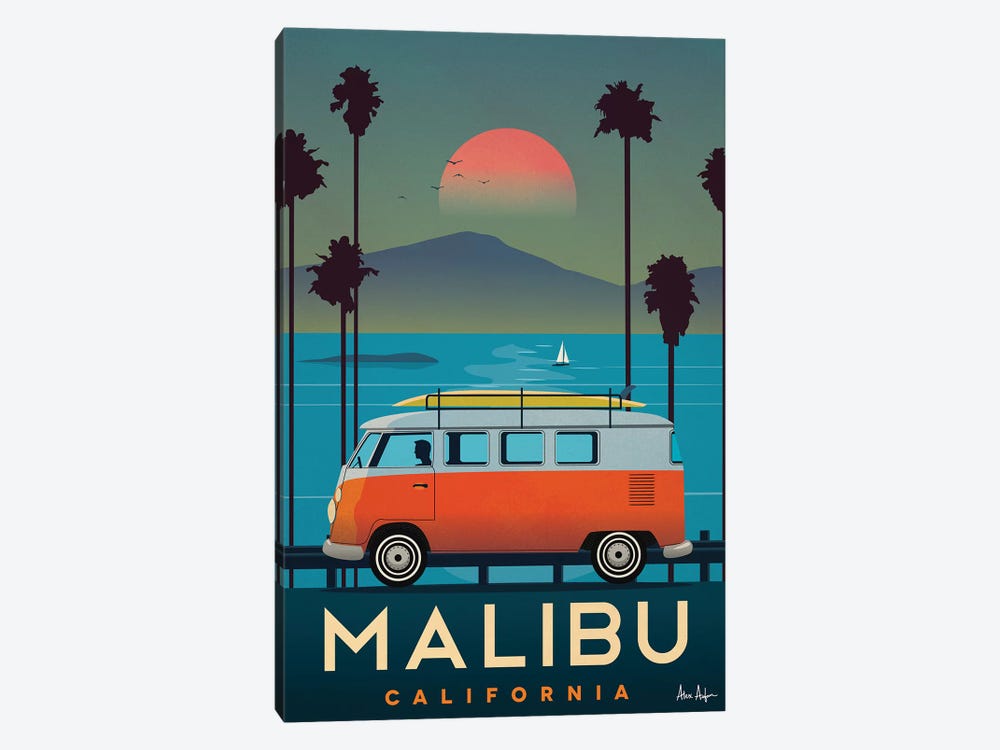 Malibu by IdeaStorm Studios 1-piece Canvas Art Print