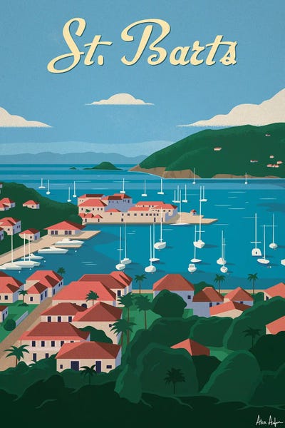 Sailboats: St. Barts by IdeaStorm Studios