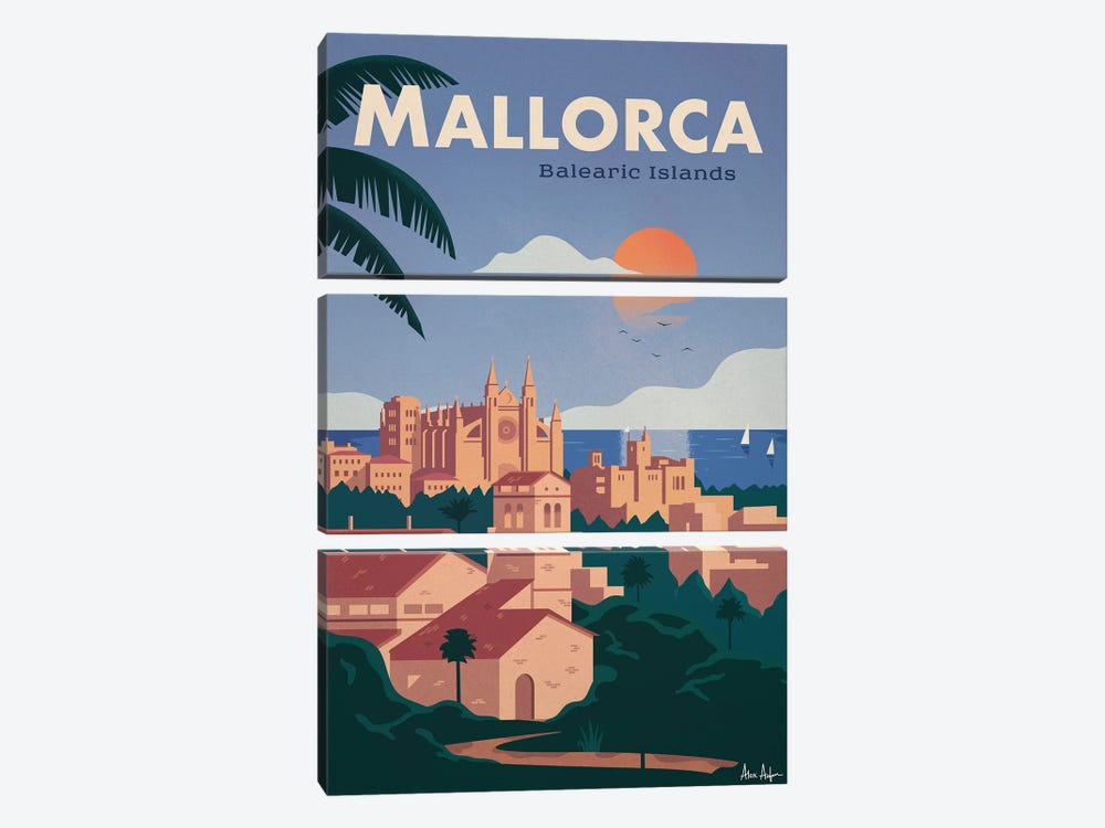 Mallorca by IdeaStorm Studios 3-piece Canvas Art