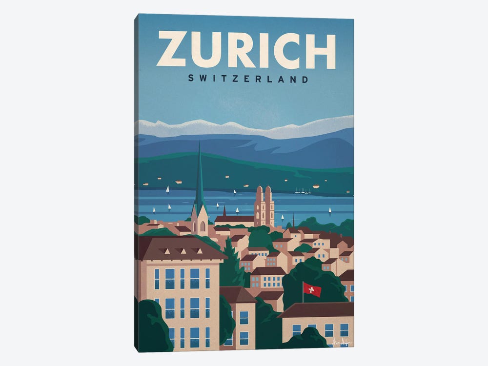 Zurich by IdeaStorm Studios 1-piece Art Print