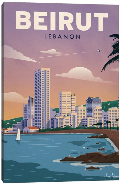 Beirut Canvas Art Print - IdeaStorm Studios