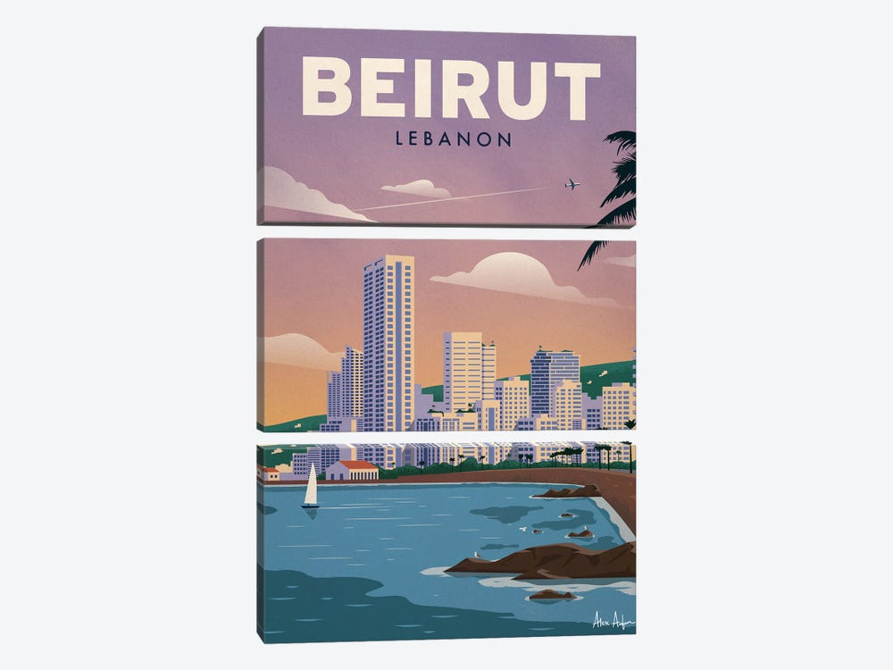 Beirut by IdeaStorm Studios 3-piece Canvas Artwork