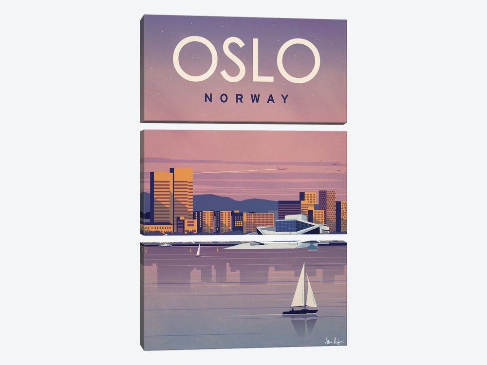 Oslo by IdeaStorm Studios 3-piece Art Print