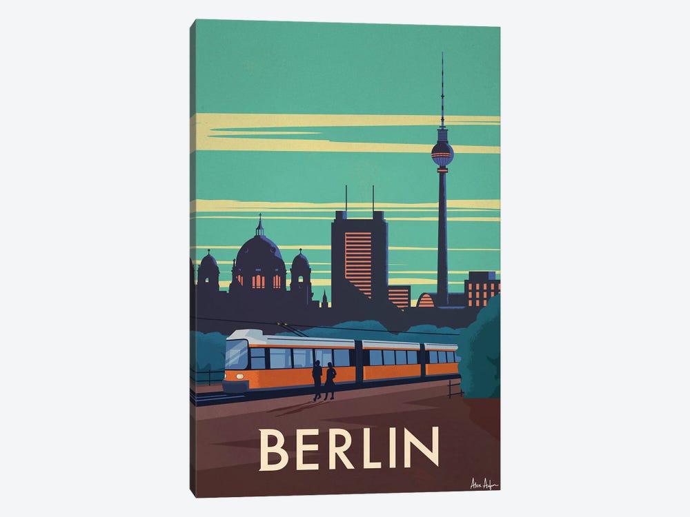 Berlin by IdeaStorm Studios 1-piece Canvas Art Print