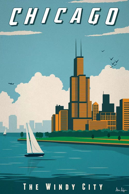 Chicago by IdeaStorm Studios wall art