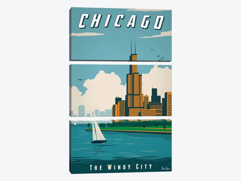 Chicago by IdeaStorm Studios 3-piece Canvas Art