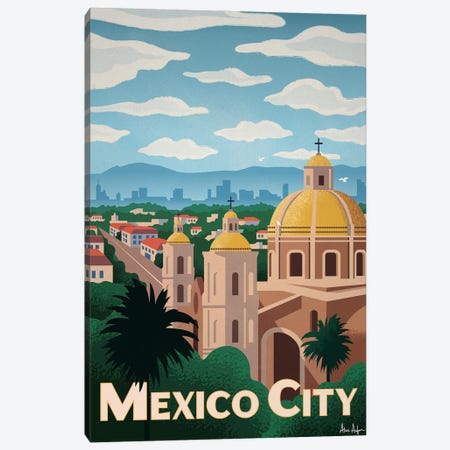 Mexico City Canvas Print #IDS92} by IdeaStorm Studios Canvas Art Print