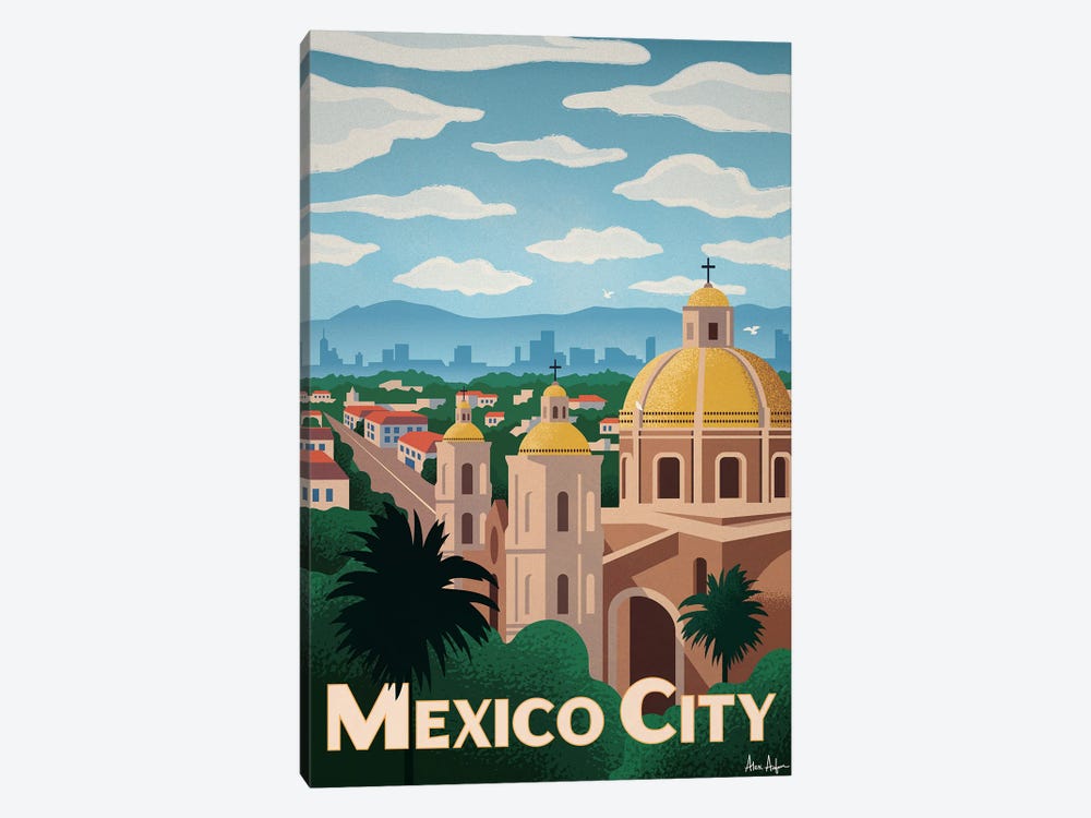 Mexico City by IdeaStorm Studios 1-piece Canvas Art Print