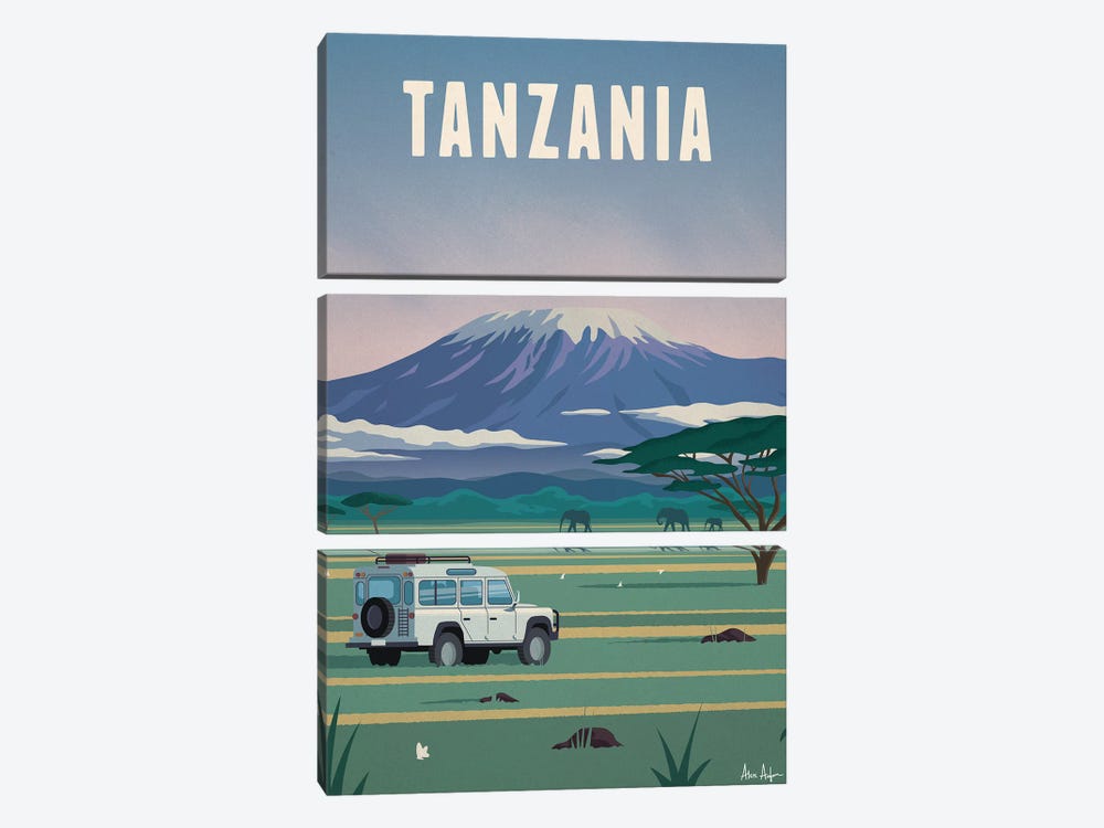 Tanzania by IdeaStorm Studios 3-piece Canvas Artwork