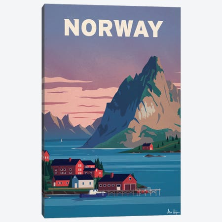 Norway Canvas Print #IDS95} by IdeaStorm Studios Canvas Art