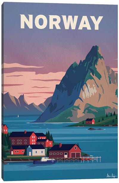 Norway Canvas Art Print