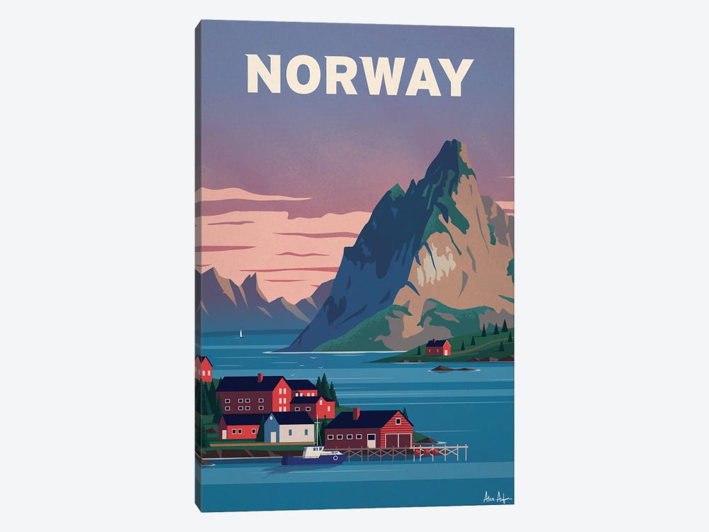 Norway by IdeaStorm Studios 1-piece Canvas Art