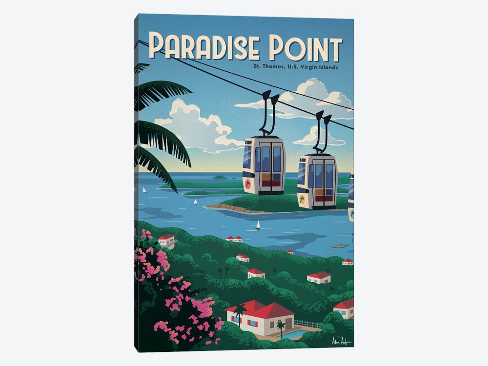 Paradise Point by IdeaStorm Studios 1-piece Canvas Print