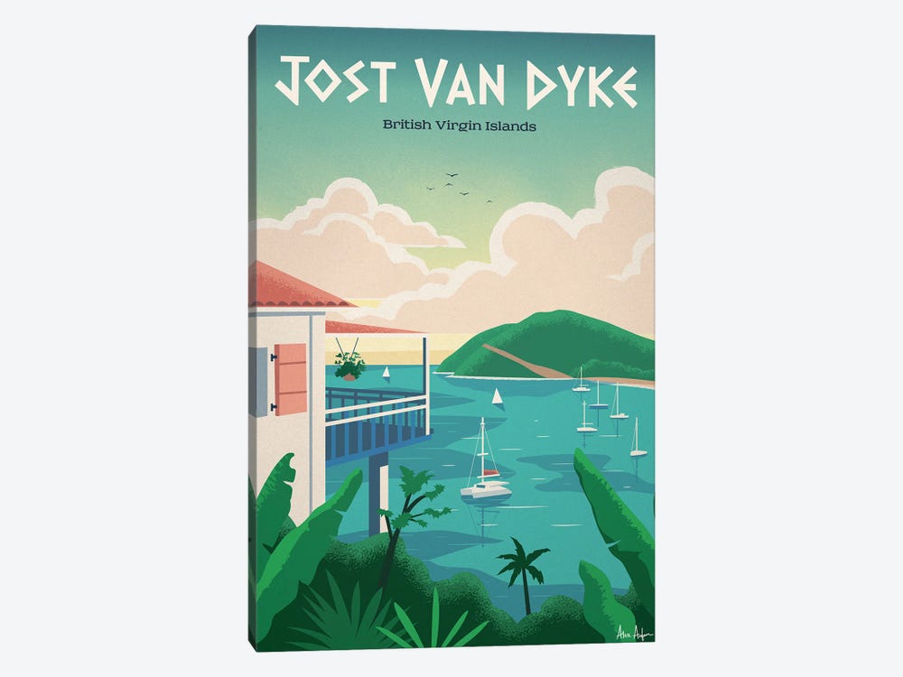 Jost Van Dyke by IdeaStorm Studios 1-piece Canvas Art