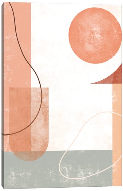 Abstract Shapes Canvas Art Print - ItsFunnyHowww