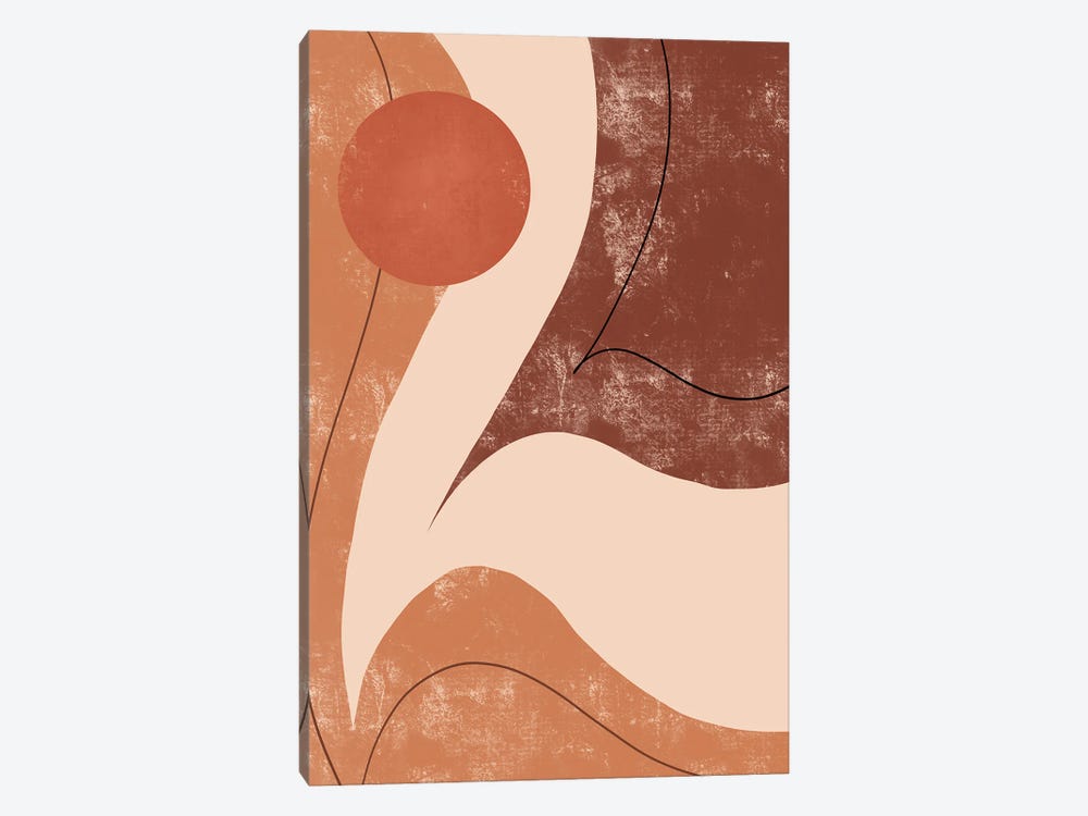 Abstract Shapes II by ItsFunnyHowww 1-piece Art Print