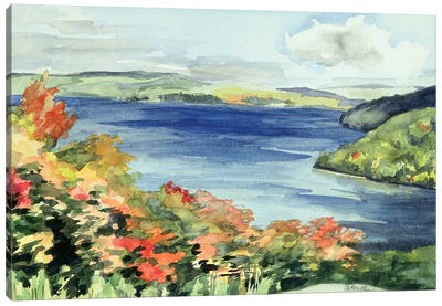 Lake Kaministikwia (No. 56), Ontario, Canada Canvas Art Print