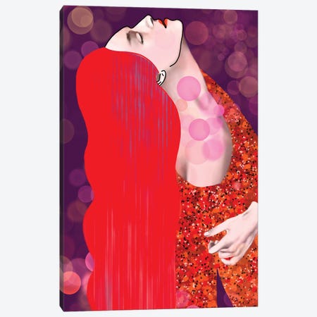 Alya Klimt Canvas Print #IGC1} by Irina Greciuhina Art Print