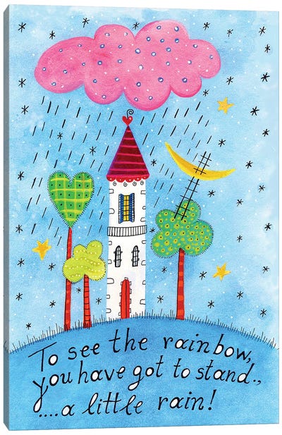 To See The Rainbow Canvas Art Print - Irene Goulandris