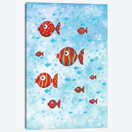 Fish Canvas Print #IGL36} by Irene Goulandris Art Print
