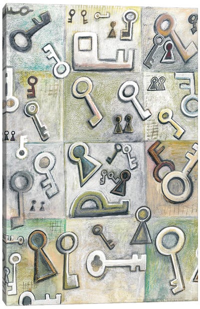Keys Canvas Art Print - Irene Goulandris