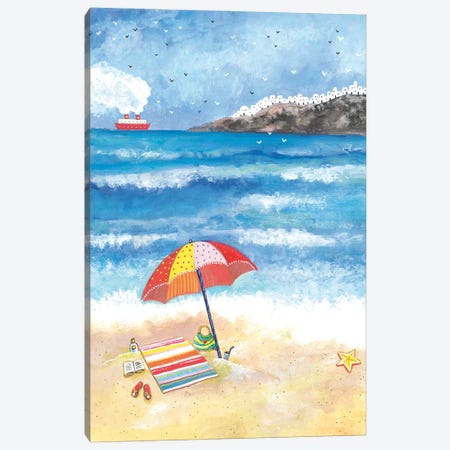 Summer Time Canvas Print #IGL73} by Irene Goulandris Canvas Artwork