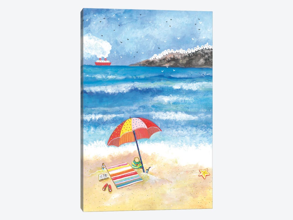 Summer Time by Irene Goulandris 1-piece Canvas Print
