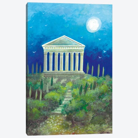 Acropolis In Athens Canvas Print #IGL76} by Irene Goulandris Art Print