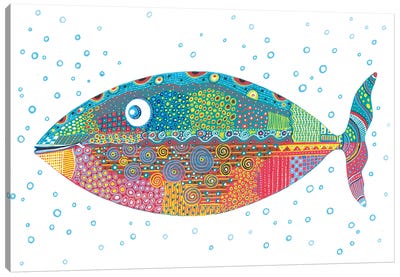 Exotic Fish Canvas Art Print - Irene Goulandris