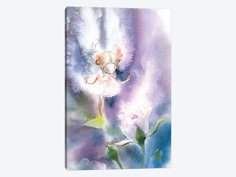 Fairy Rose by Marina Ignatova 1-piece Canvas Art Print