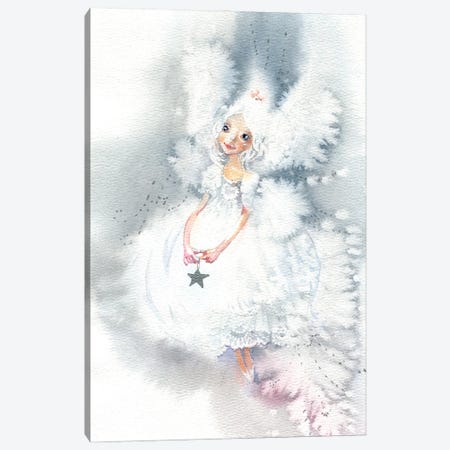 Snow Fairy Canvas Print #IGN111} by Marina Ignatova Canvas Artwork