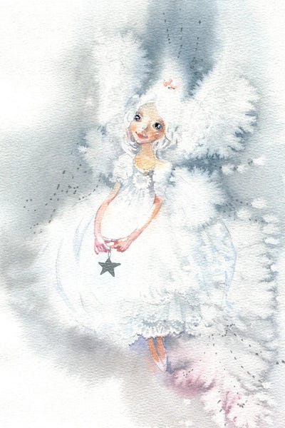 Marina Ignatova: Snow Fairy by Marina Ignatova