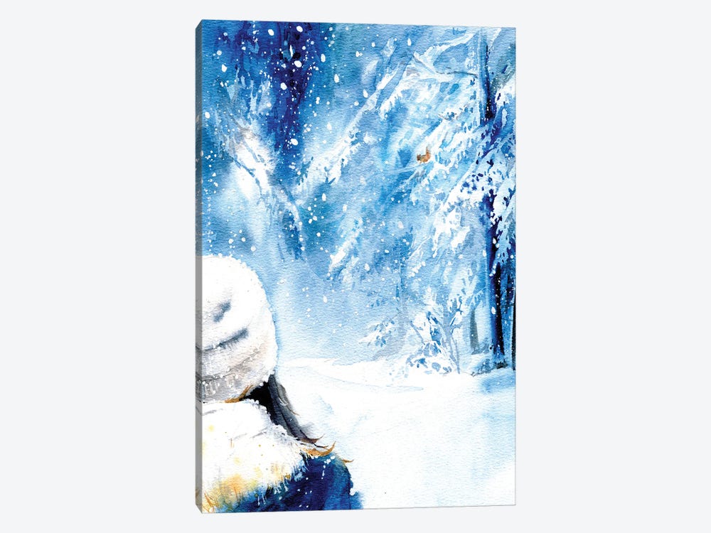 Winter Tale by Marina Ignatova 1-piece Canvas Wall Art