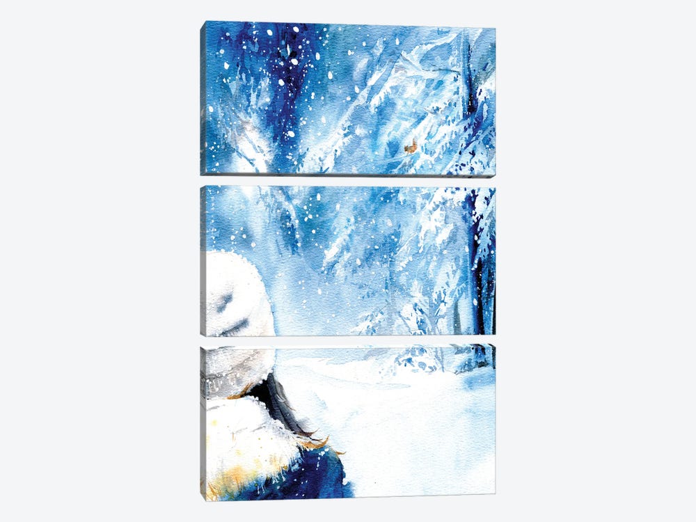 Winter Tale by Marina Ignatova 3-piece Canvas Artwork