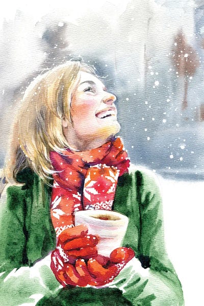 Marina Ignatova: Snowfall by Marina Ignatova
