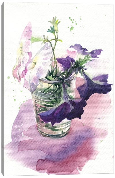 Petunia Canvas Art Print - Marina Ignatova