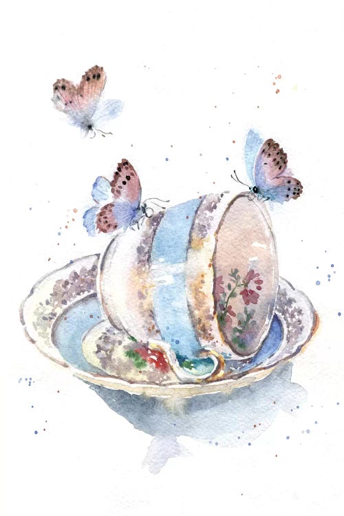 Cup With Butterflies