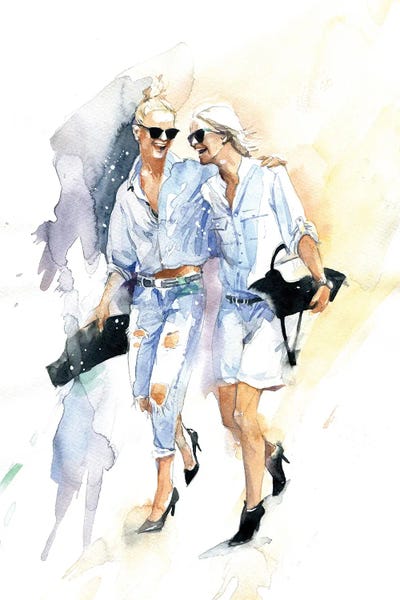 Friendship: Laughter And Clatter Of Heels by Marina Ignatova