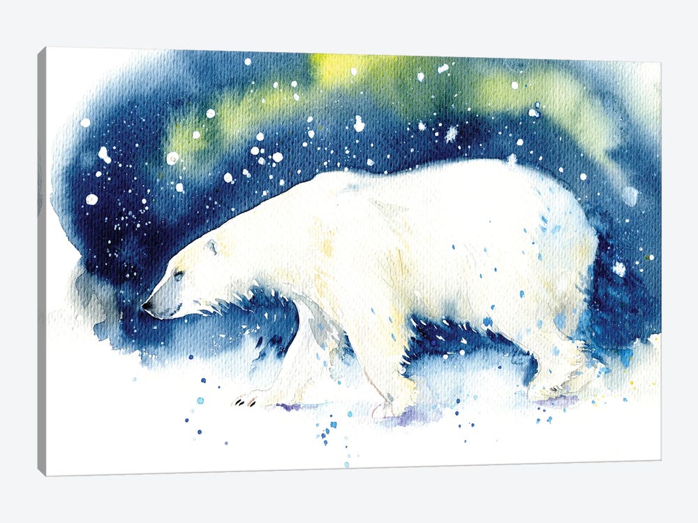 Bear In The North by Marina Ignatova 1-piece Art Print