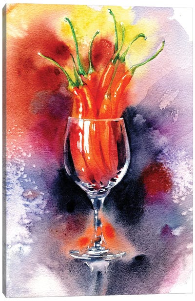 Peppers Canvas Art Print - Pepper Art