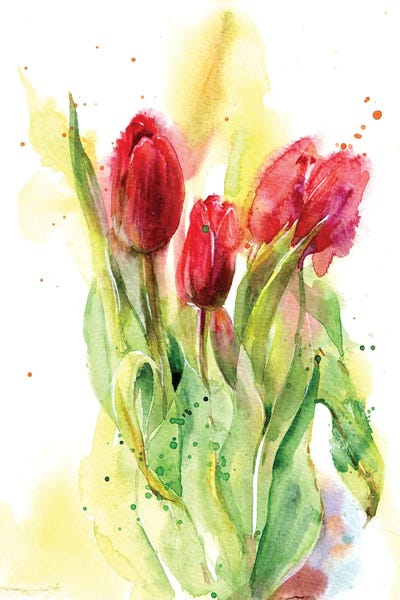 Tulips: Red Tulips by Marina Ignatova