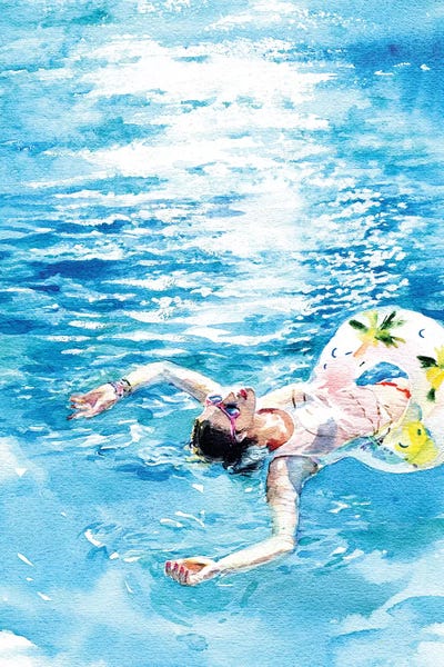 On The Water by Marina Ignatova canvas print