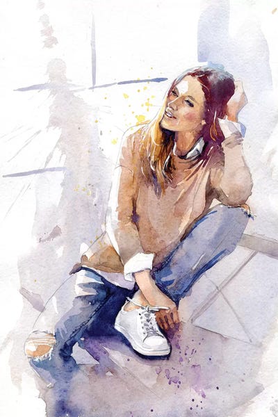 Feel Good by Marina Ignatova canvas print