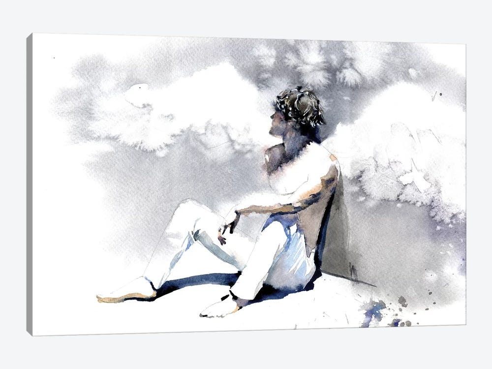 Personal Angel by Marina Ignatova 1-piece Art Print