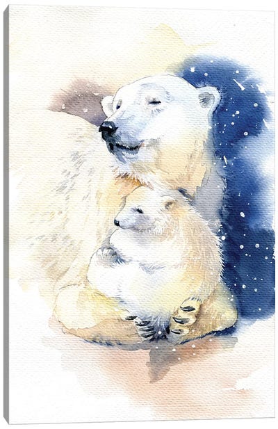 Bears Canvas Art Print - Marina Ignatova