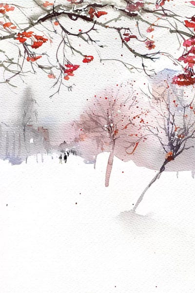 Snow: Mountain Ash Boulevard by Marina Ignatova