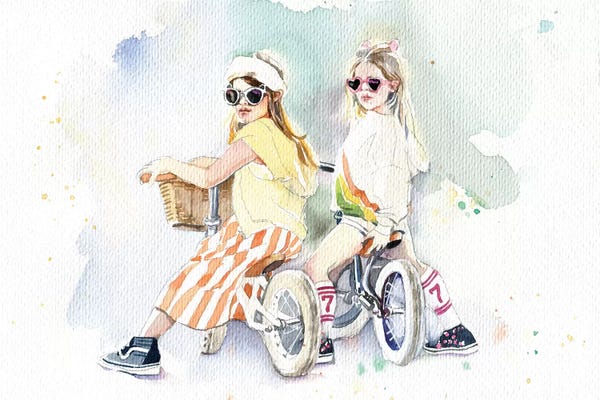 Bicycles: Girlfriends by Marina Ignatova