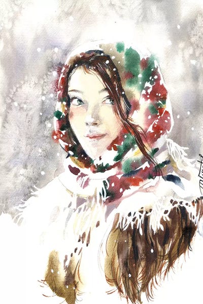 Russian Winter by Marina Ignatova multi panel art
